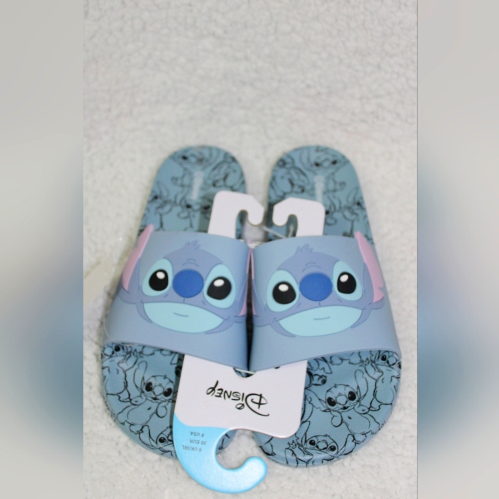 Disney lilo & stitch Slides Sandals Size 8